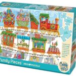 Christmas Train (350) - familiepuzzel - Cobble Hill  Legpuzzel|Legpuzzel - grote stukken