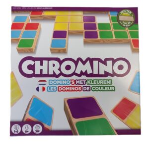 Chromino Deluxe (Eco Pack) (NL, FR) - Asmodee Legspel|Houten spel