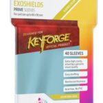 Keyforge Exoshield PRIME Sleeves (66x92mm) clear (40) - Gamegenic