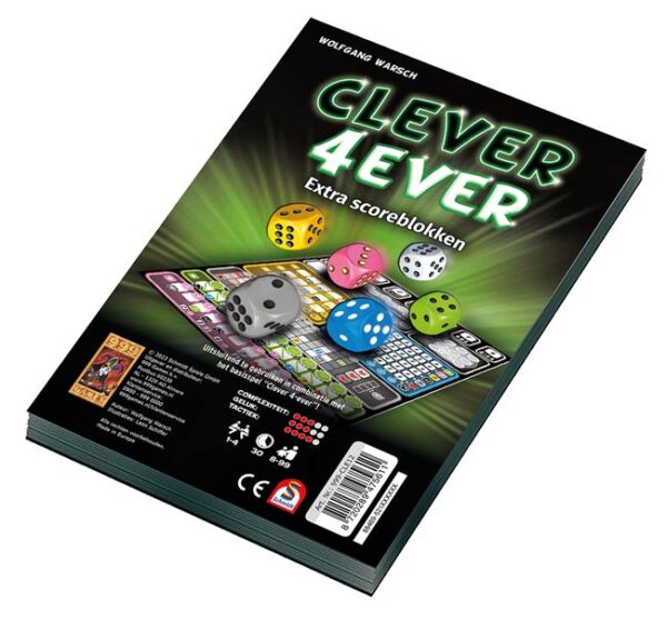 Clever 4Ever Scoreblok - 2 stuks - 999 games - Afbeelding 1