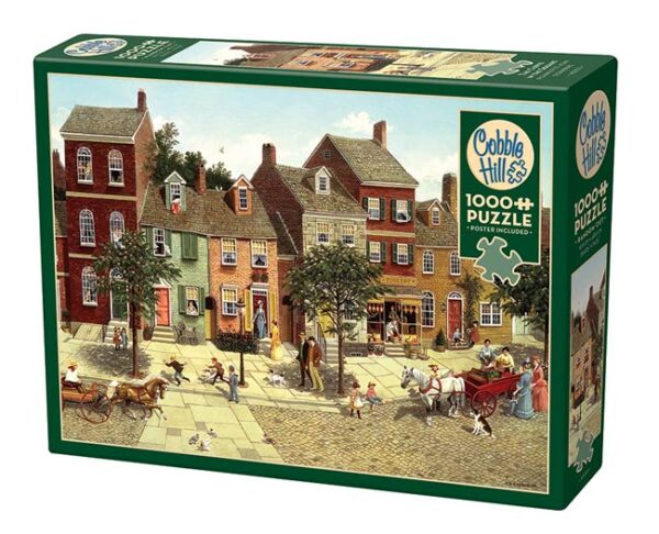 The Curve in the Square (1000) - Cobble Hill  Legpuzzel - Afbeelding 1