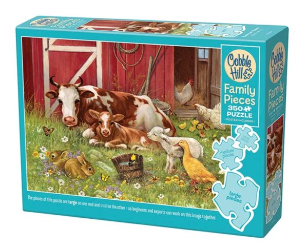 Barnyard Babies (350) - familiepuzzel - Cobble Hill  Legpuzzel - Afbeelding 1
