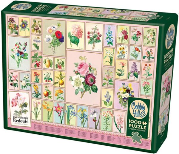 Redouté (1000) - Cobble Hill  Legpuzzel - Afbeelding 1