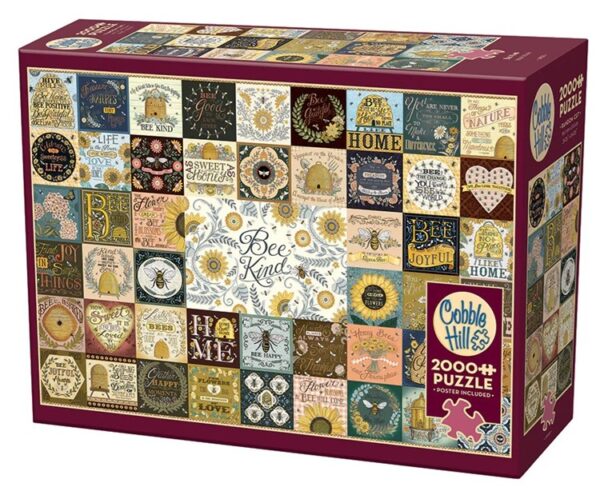 Bee Kind (2000) - Cobble Hill  Legpuzzel - Afbeelding 1