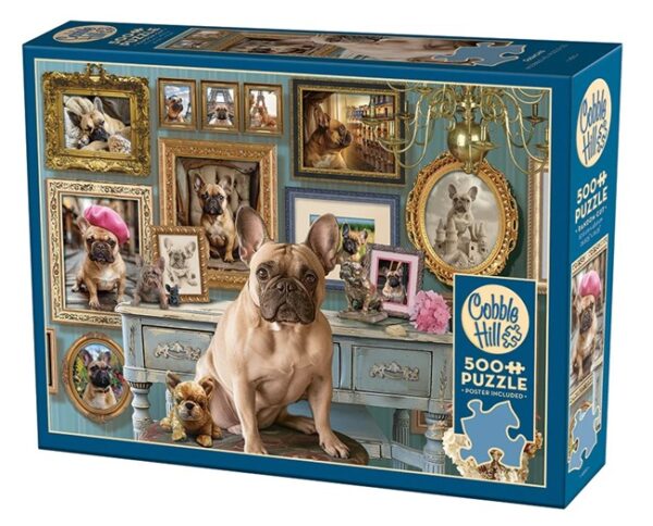 Frenchie (500) - Cobble Hill  Legpuzzel - Afbeelding 1