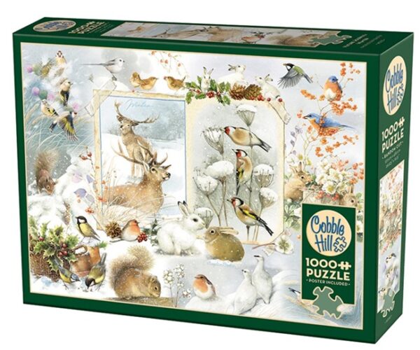 Nature Journal: Winter (1000) - Cobble Hill  Legpuzzel - Afbeelding 1