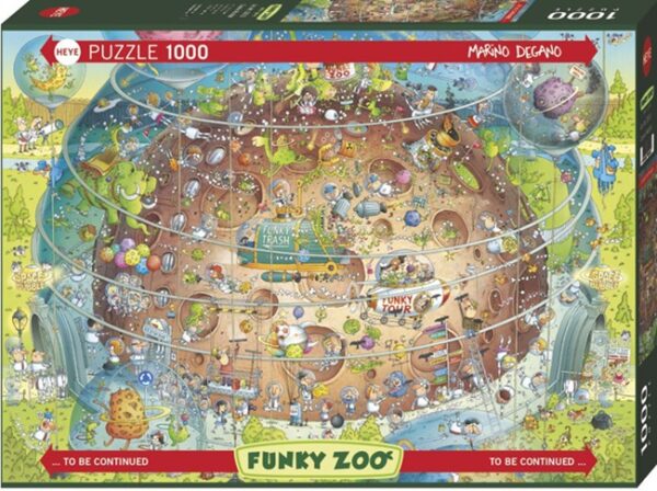 Cosmic Habitat (1000) - Heye  Legpuzzel - Afbeelding 1