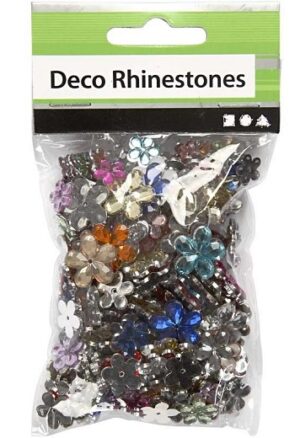 Strasstenen bloemen assortiment - Foam Clay