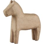 Paard Papier-mâché 14 cm - Foam Clay