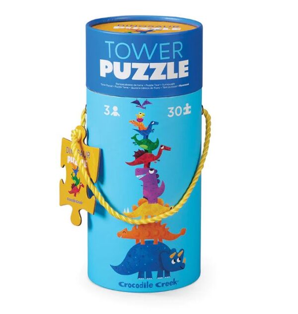 Torenpuzzel Dinosaurussen (30) - Crocodile Creek  Legpuzzel|Legpuzzel - grote stukken - Afbeelding 1