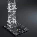 Crystal Twister Premium Dice Tower - Gamegenic