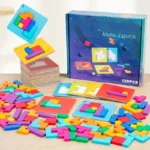 Tangram Puzzle™ - Brein Breker - Denk Puzzel Kleurenrijk Klassiek | Educatief Speelgoed