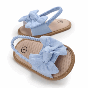 Mini Fashion™ - Lieflijk&Licht - Baby Sandalen Licht Blauw / 2 (6-12 maanden) | Educatief Speelgoed