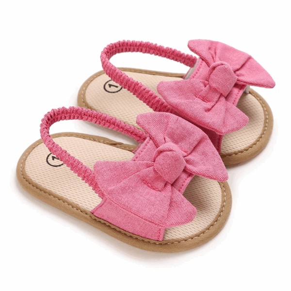 Mini Fashion™ - Lieflijk&Licht - Baby Sandalen Perzik / 3 (12-18 maanden) | Educatief Speelgoed - Afbeelding 1