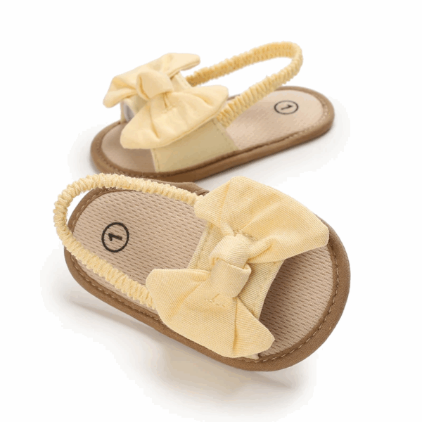 Mini Fashion™ - Lieflijk&Licht - Baby Sandalen Geel / 1 (0-6 maanden) | Educatief Speelgoed - Afbeelding 1