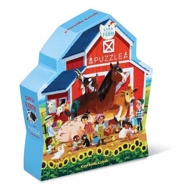 Dag op de Boerderij (48) - Crocodile Creek  Legpuzzel - Afbeelding 1