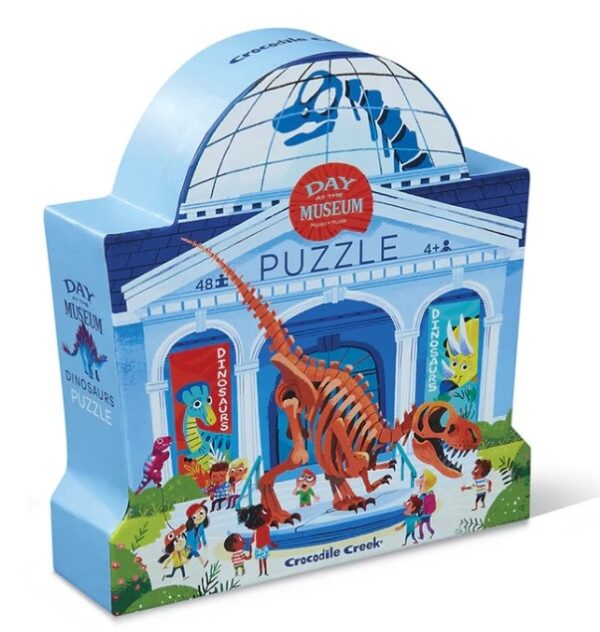 Een dag in het dino museum (48) - Crocodile Creek  Legpuzzel - Afbeelding 1