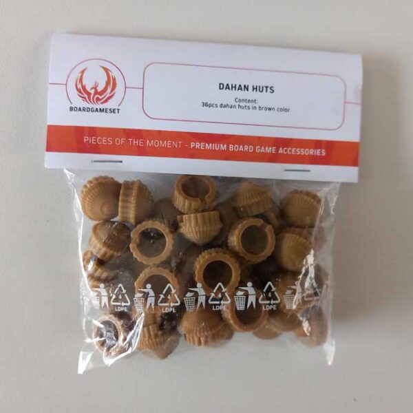 Spirit Island Compatible Upgrade Dahan Huts - BoardGameSet - Afbeelding 1