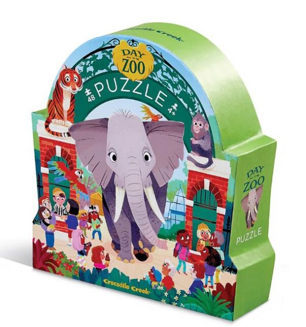 Dag in de Dierentuin (48) - Crocodile Creek  Legpuzzel - Afbeelding 1