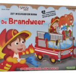 De Brandweer (boekje + 3D puzzel) - Sassi  3d Puzzel