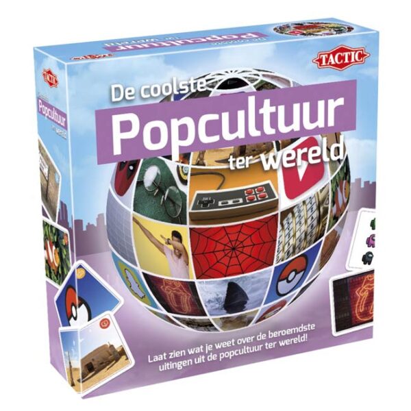 De coolste Popcultuur ter Wereld - Tactic Kaartspel|Partyspel - Afbeelding 1
