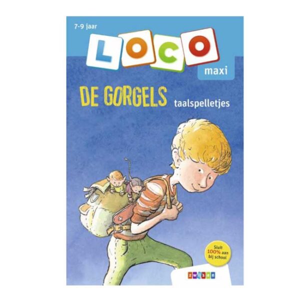 Maxi Loco boekje: De Gorgels taalspelletjes (7-9 jaar) - Zwijsen Maxi Loco - Afbeelding 1