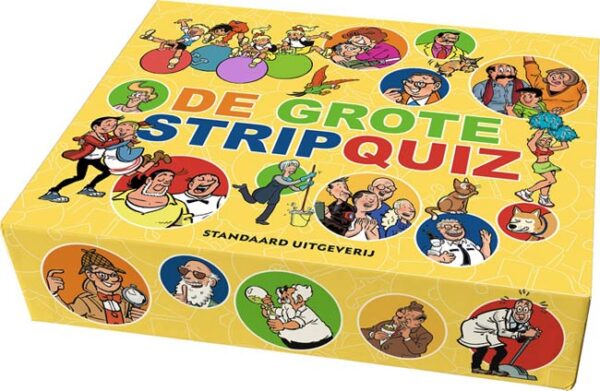 De Grote Stripquiz - Standaard Uitgeverij Partyspel - Afbeelding 1
