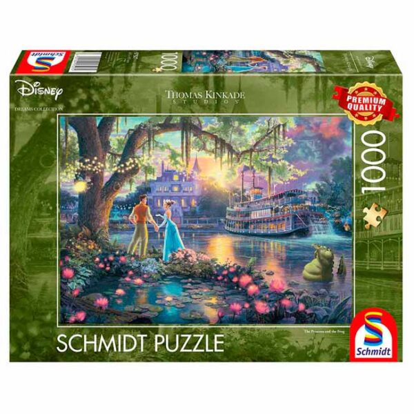 De Prinses en de Kikker (1000) - Schmidt  Legpuzzel - Afbeelding 1
