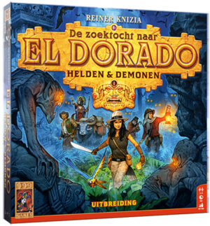 De Zoektocht naar El Dorado: Helden en Demonen - 999 games Bordspel