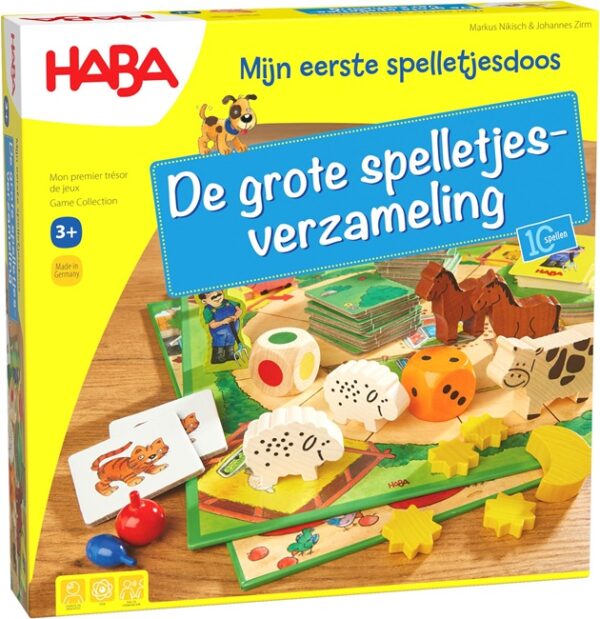 Mijn eerste spelletjesdoos van HABA - HABA Bordspel|Kaartspel - Afbeelding 1
