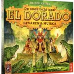 De Zoektocht naar El Dorado: Gevaren en Muisca - 999 games Bordspel