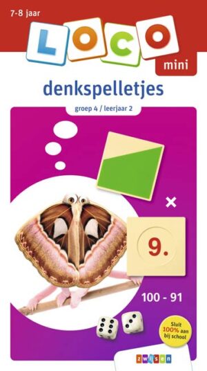 Mini Loco boekje: Denkspelletjes (7-8 jaar) - Zwijsen Mini Loco