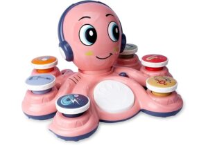 Musical Octo™ - Octopus Muziekfeest - Muziek Speelgoed Roze | Educatief Speelgoed