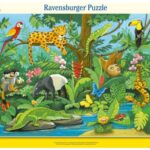 Dieren in het regenwoud (11) - Ravensburger  Inlegpuzzel