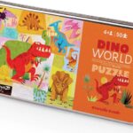 Dino Koninkrijk (50) blikken doosje - Crocodile Creek  Legpuzzel
