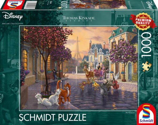 De Aristokatten (1000) - Schmidt  Legpuzzel - Afbeelding 1
