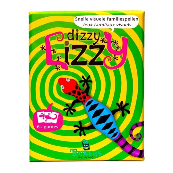 Dizzy Lizzy - Tucker's Fun Factory Kaartspel|Partyspel - Afbeelding 1