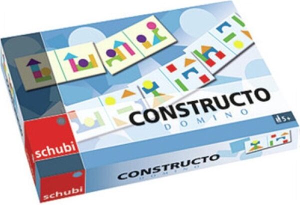 Domino Constructo - Schubi Legspel - Afbeelding 1