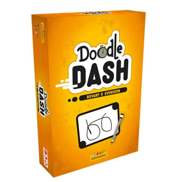 Doodle Dash - Geronimo Games Reactiespel|Partyspel - Afbeelding 1