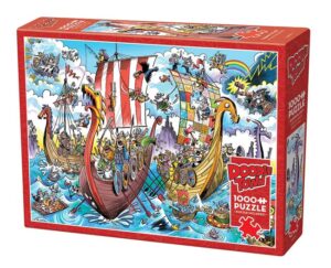 Doodletown Viking Voyage (1000) - Cobble Hill  Legpuzzel