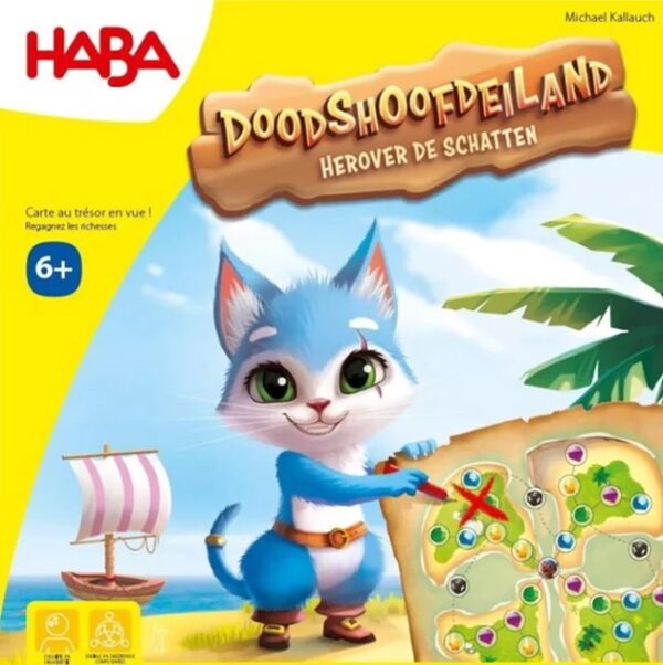 Doodshoofdeiland - HABA Bordspel|Coöperatief - Afbeelding 1