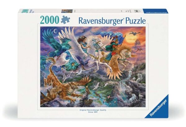 Pegasus and friends (2000) - Ravensburger  Legpuzzel - Afbeelding 1