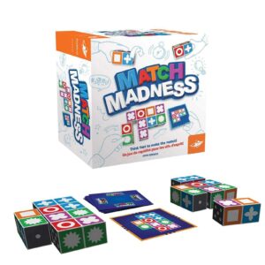 Match Madness™ | Stimuleert het denkvermogen - Combinatie puzzel Match Madness™ - Combinatie puzzel | Educatief Speelgoed