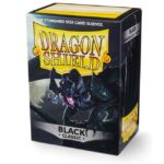 Dragon Shield Sleeves Standard (63x88mm) Black (100 stuks) - Arcane Tinmen