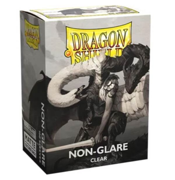 Dragon Shield Sleeves NON-GLARE Standard (63x88mm) Clear (100 stuks) - Arcane Tinmen - Afbeelding 1