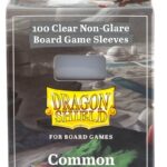 Dragon Shield Sleeves Common Standard (63x88mm) Clear & Non-Glare Side (100 stuks) - Arcane Tinmen