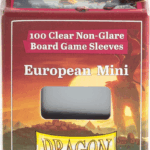 Dragon Shield Sleeves European Mini (45x68mm) Clear & Non-Glare Side (100 stuks) - Arcane Tinmen