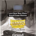 Dragon Shield Sleeves Grand Standard (88x126mm) Clear & Non-Glare Side (100 stuks) - Arcane Tinmen