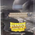 Dragon Shield Sleeves Oversize (80x120mm) Clear & Non-Glare Side (100 stuks) - Arcane Tinmen