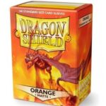 Dragon Shield Sleeves MATTE Standard (63x88mm) Orange (100 stuks) - Arcane Tinmen